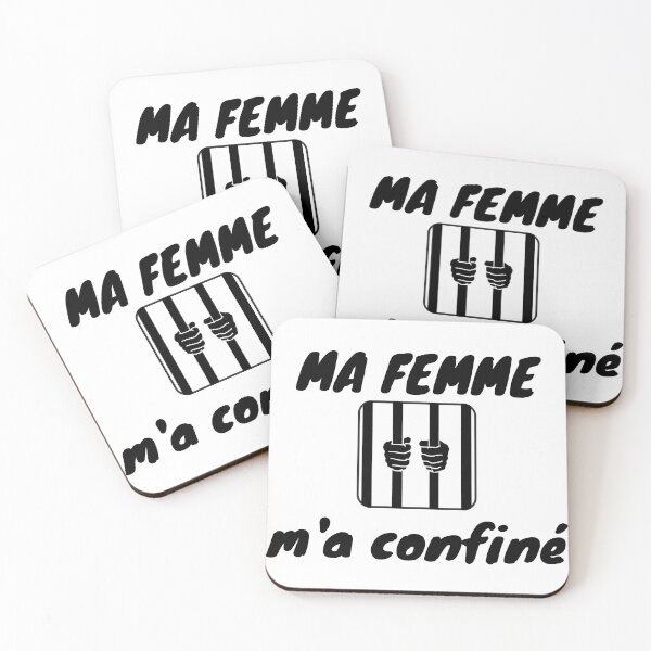 Item preview, My wife confined me - White background designed and sold by ThinkHum.