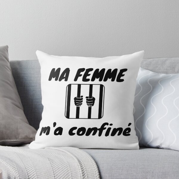 Item preview, My wife confined me - White background designed and sold by ThinkHum.