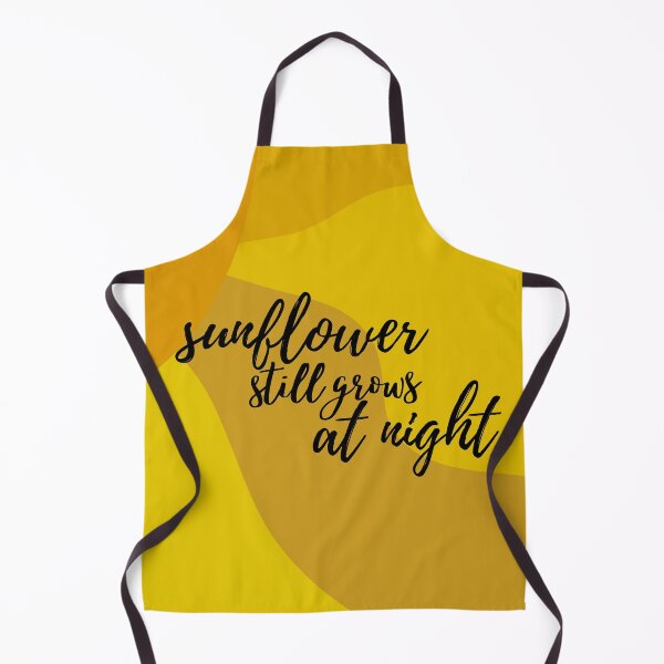 Item preview, Sunflower still grows at night quote designed and sold by KpopOD.