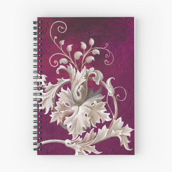 Item preview, Baroque Flourish Hot Pink designed and sold by MakeArtLife.