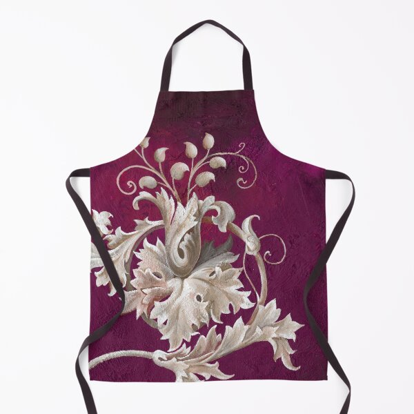 Item preview, Baroque Flourish Hot Pink designed and sold by MakeArtLife.