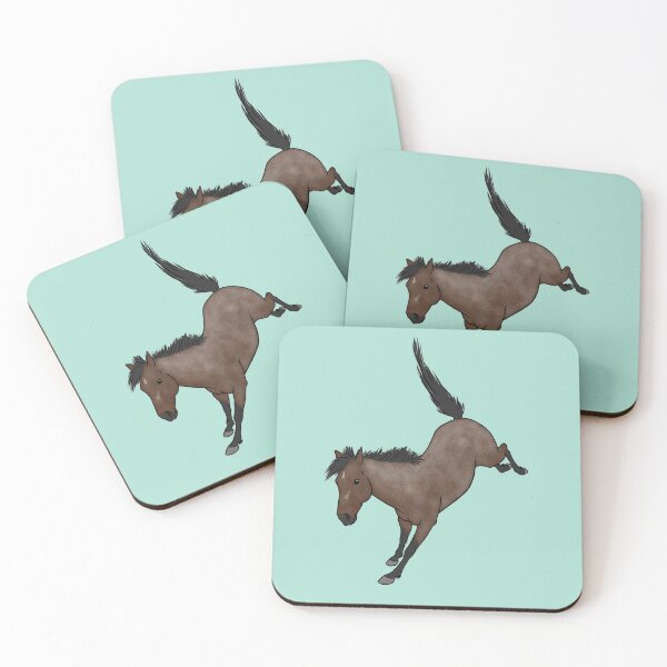 Item preview, Rain - Bay Roan Horse designed and sold by HorseFly Ranch.