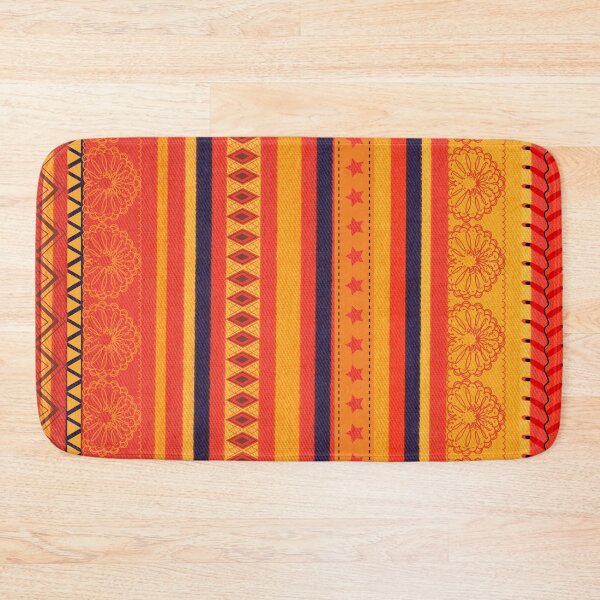 Item preview, Multi-Pattern Afri-Aztec Fabric Textured Effect Boho Aesthetics [#201] designed and sold by AfriStyleUK.