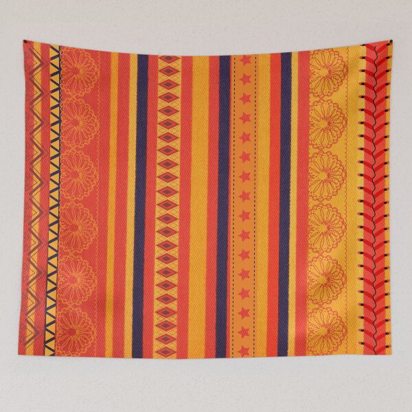 Item preview, Multi-Pattern Afri-Aztec Fabric Textured Effect Boho Aesthetics [#201] designed and sold by AfriStyleUK.
