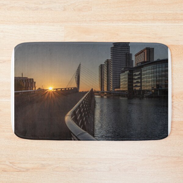 Item preview, Salford Quays media city sunset designed and sold by Paul Madden.