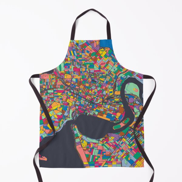 Item preview, Perth Map - Mosaic - 2021 Colors designed and sold by HomeCities.