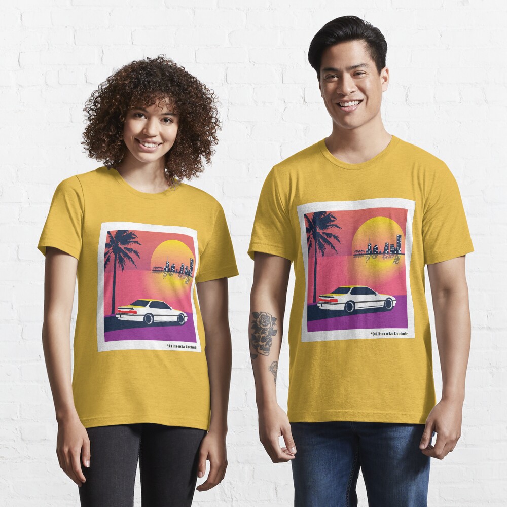 Honda Prelude 3rd gen California vibe Essential T Shirt for Sale by Cismulentiu Redbubble