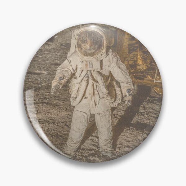 Item preview, Catronaut Cat Space Astronaut Retro Vintage designed and sold by DerNerd.