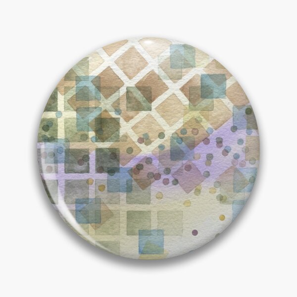 Item preview, Geometric Glazed Abstract Watercolor  designed and sold by Duncan Bullock.