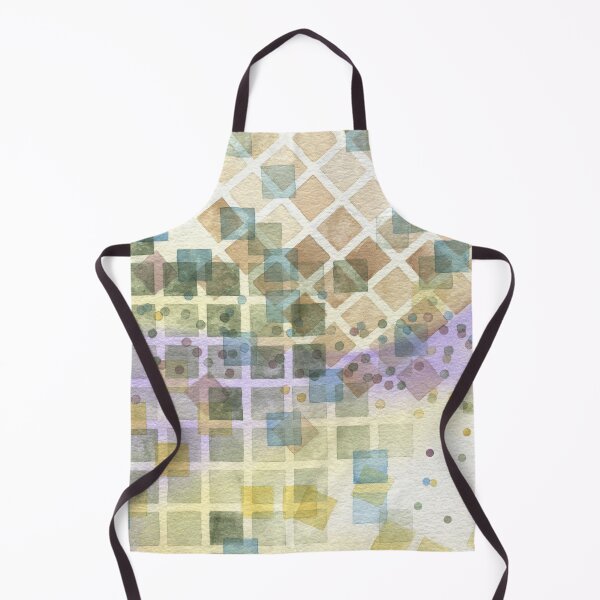 Item preview, Geometric Glazed Abstract Watercolor designed and sold by Duncan Bullock.