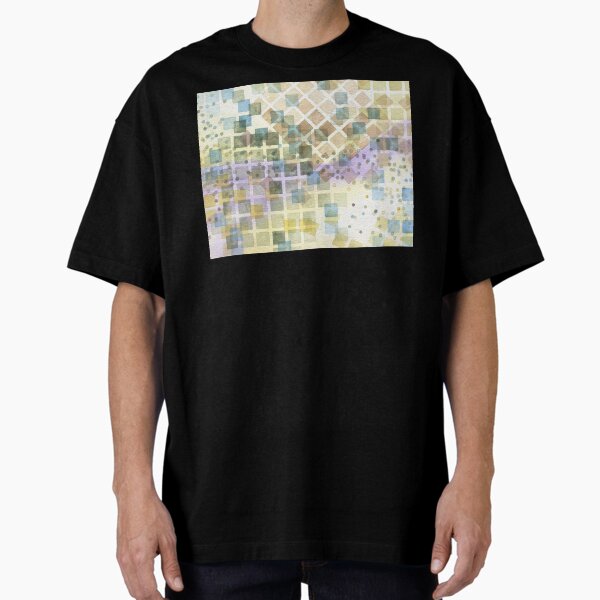 Item preview, Geometric Glazed Abstract Watercolor  designed and sold by Duncan Bullock.