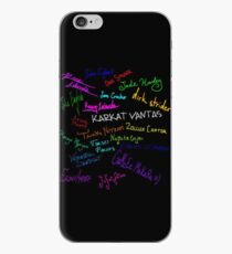 Homestuck Signatures iPhone Case