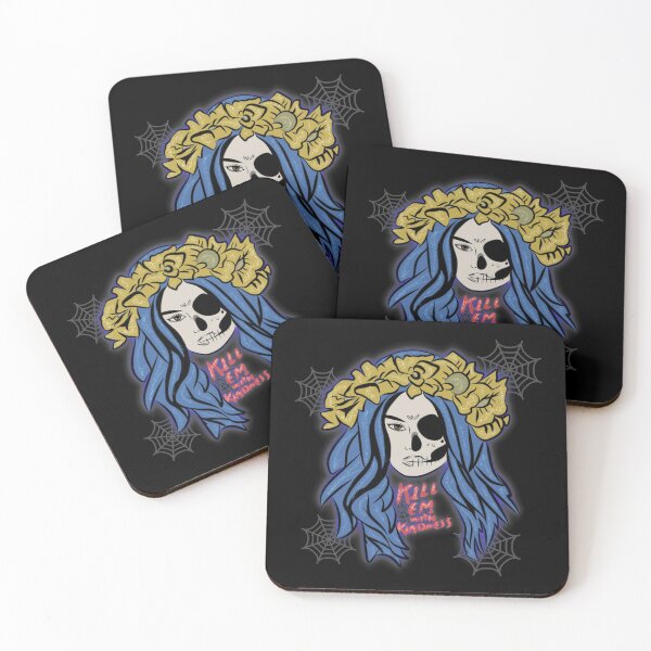 Item preview, kill em with kindnes, illustration designed and sold by remylocks.