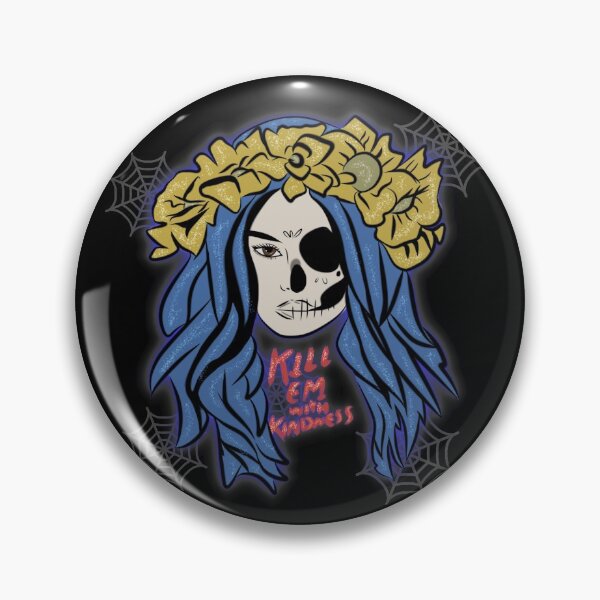 Item preview, kill em with kindnes, illustration designed and sold by remylocks.
