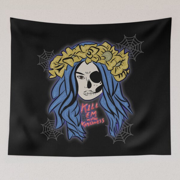 Item preview, kill em with kindnes, illustration designed and sold by remylocks.