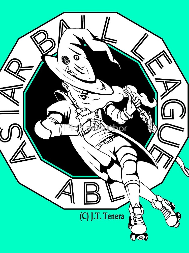 Thumbnail 3 of 3, Drawstring Bag, The Eurian Astar Ball League designed and sold by PickledAuthor.
