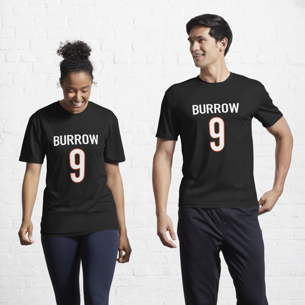 Joe Burrow 9 - Purple Cincinnati Bengals Jersey Essential T-Shirt for Sale  by sgkrishna