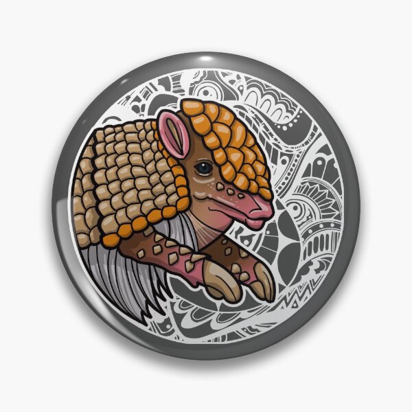 Item preview, Animal Alphabet_Armadillo designed and sold by AFrolicStone.