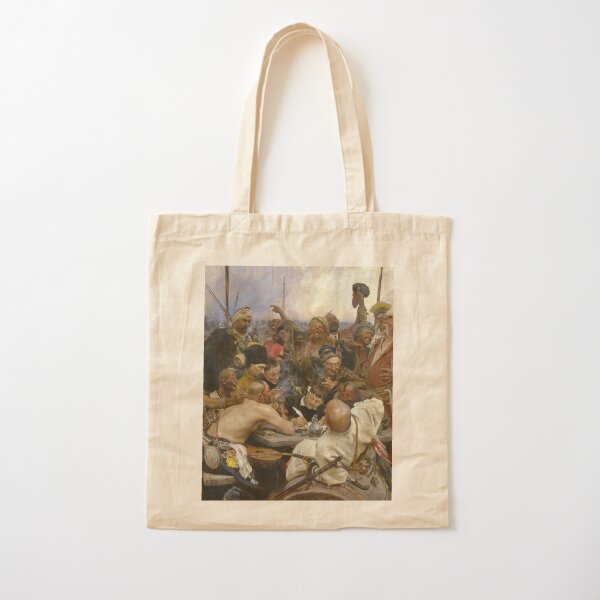  Reply of the Zaporozhian Cossacks Cotton Tote Bag