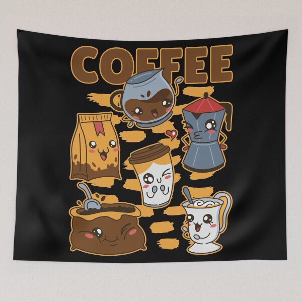Item preview, Cute Coffee Characters Set designed and sold by infleims.