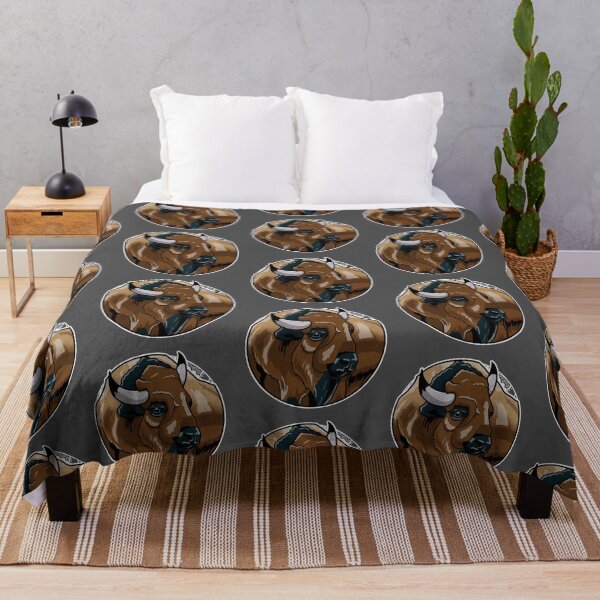 Item preview, Animal Alphabet_Bison designed and sold by AFrolicStone.