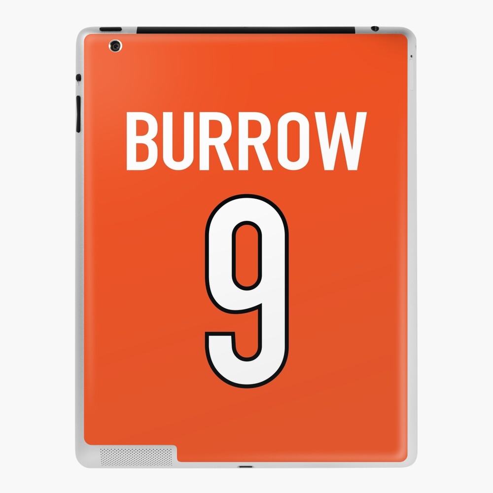 Joe Burrow Orange Bengals Jersey - #9 Joe Burrow Lightweight Hoodie | Redbubble