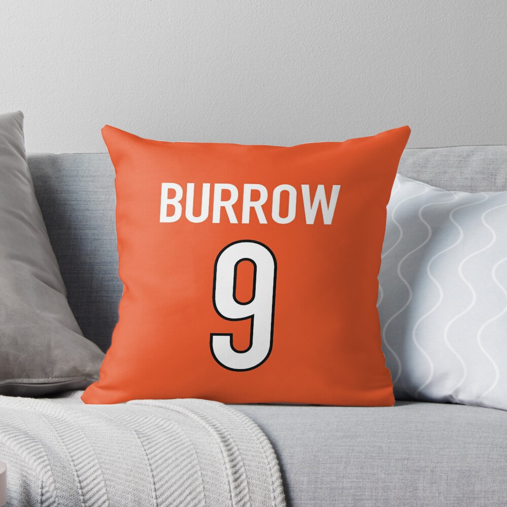 Joe Burrow Orange Bengals Jersey - #9 Active T-Shirt for Sale by djstagge