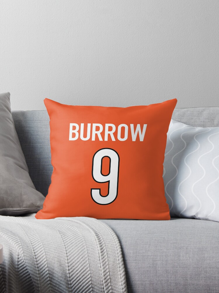 Joe Burrow Orange Bengals Jersey - #9 Joe Burrow Lightweight Hoodie | Redbubble