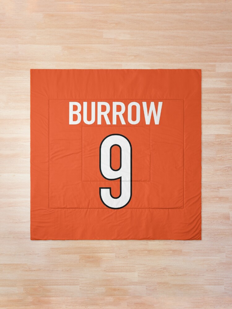 Joe Burrow Orange Bengals Jersey - #9 Joe Burrow Lightweight Hoodie | Redbubble