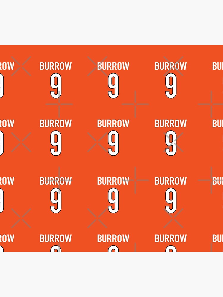 Joe Burrow Orange Bengals Jersey - #9 Active T-Shirt for Sale by djstagge