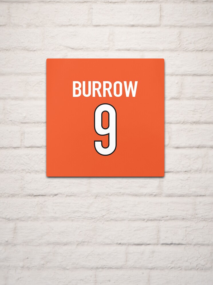 Joe Burrow Orange Bengals Jersey - #9 Sleeveless Top for Sale by djstagge