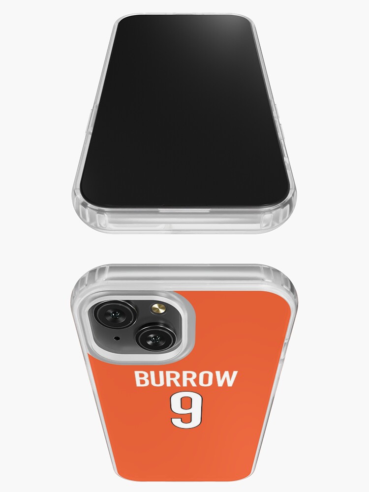 Joe Burrow Orange Bengals Jersey - #9 iPhone Wallet for Sale by