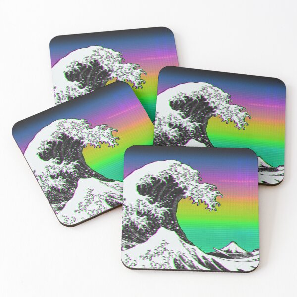 Item preview, Great Wave 80s Retro designed and sold by ind3finite.