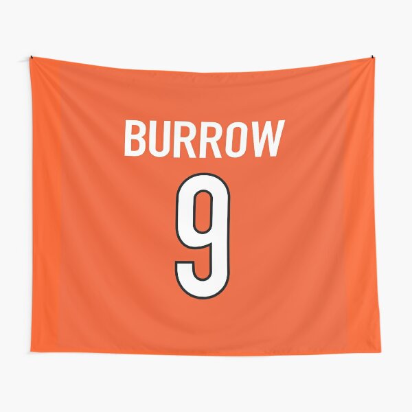 Joe Burrow Orange Bengals Jersey - #9 Joe Burrow Lightweight Sweatshirt | Redbubble