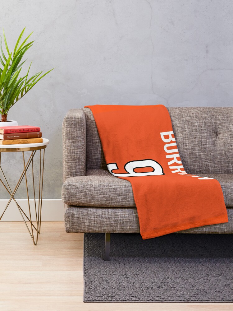 Joe Burrow Orange Bengals Jersey - #9 Tapestry for Sale by djstagge