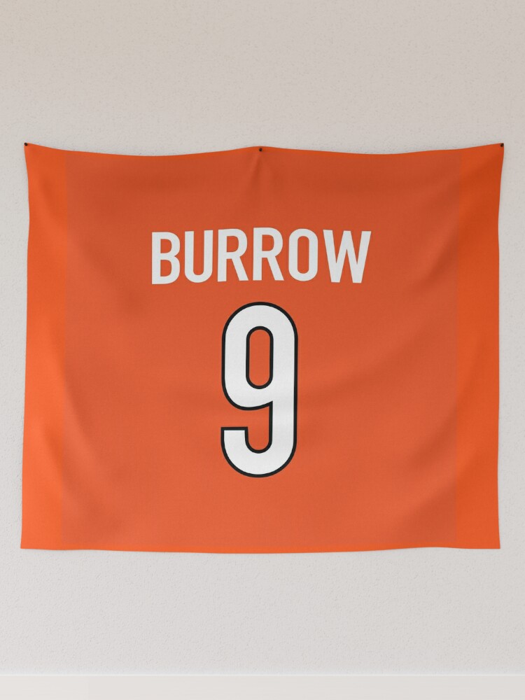 Joe Burrow Orange Bengals Jersey - #9 Joe Burrow Lightweight Sweatshirt | Redbubble