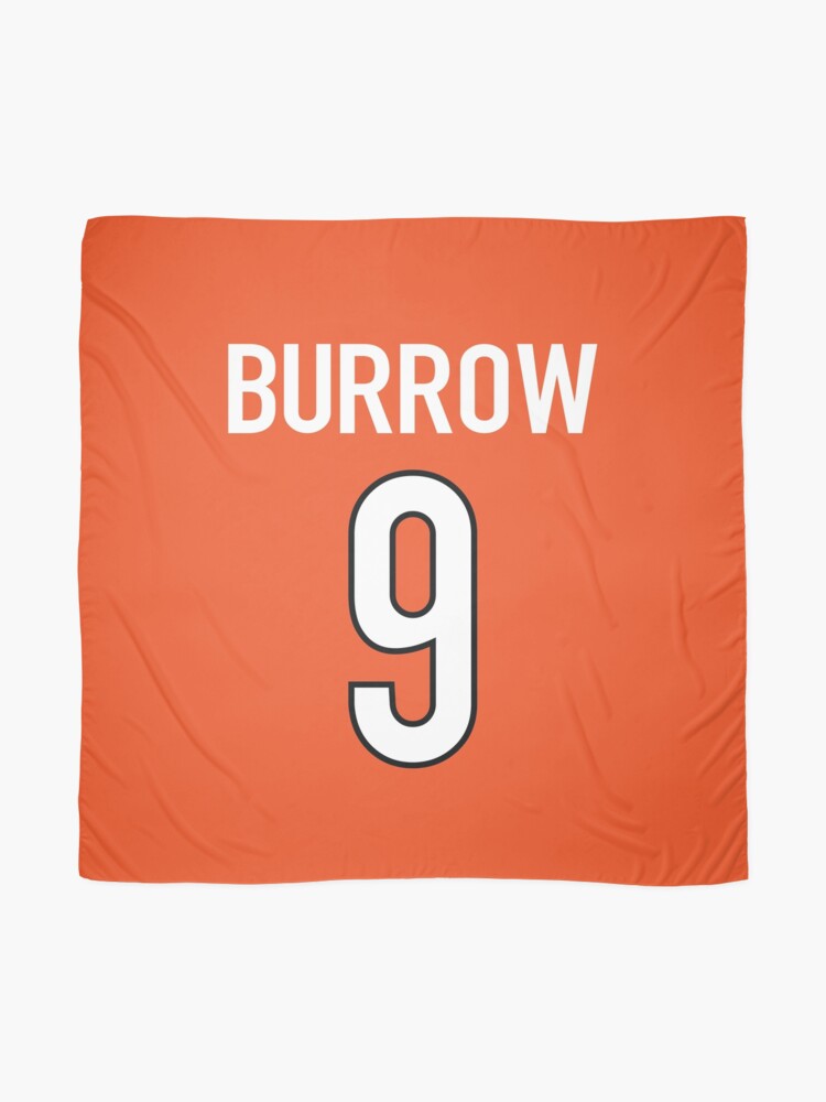 Joe Burrow Orange Bengals Jersey - #9 Joe Burrow Lightweight Hoodie | Redbubble