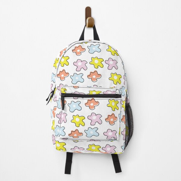 Item preview, whimsical flowers print designed and sold by redgiallo.