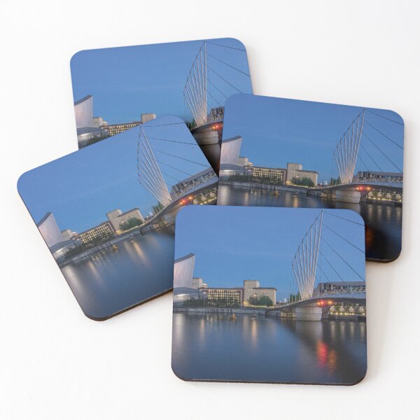 Item preview, Media City Bridge and Imperial War Museum designed and sold by Paul Madden.