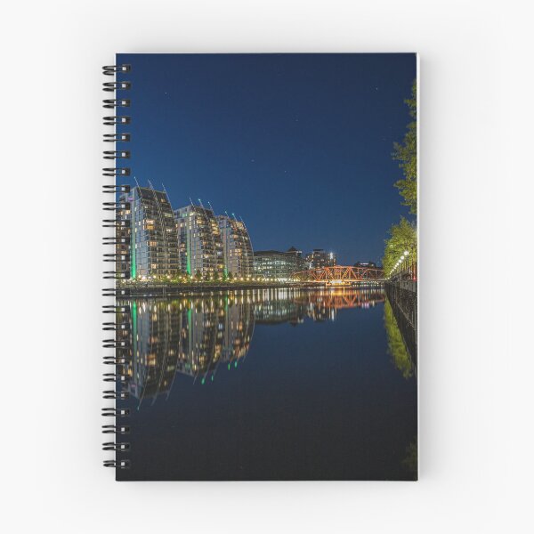 Item preview, Huron Basin Salford Quays at Night designed and sold by Paul Madden.