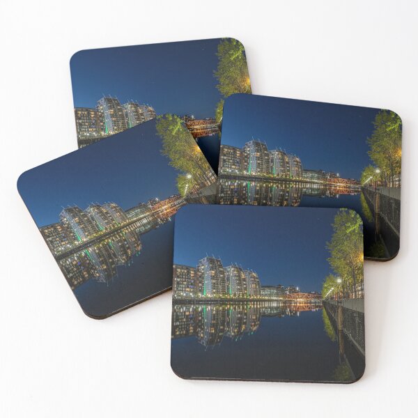 Item preview, Huron Basin Salford Quays at Night designed and sold by Paul Madden.