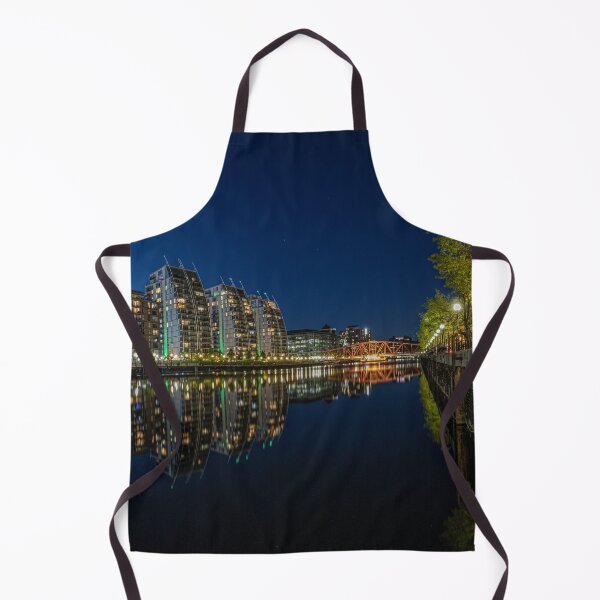 Item preview, Huron Basin Salford Quays at Night designed and sold by Paul Madden.