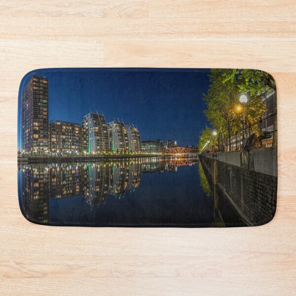 Item preview, Huron Basin Salford Quays at Night designed and sold by Paul Madden.