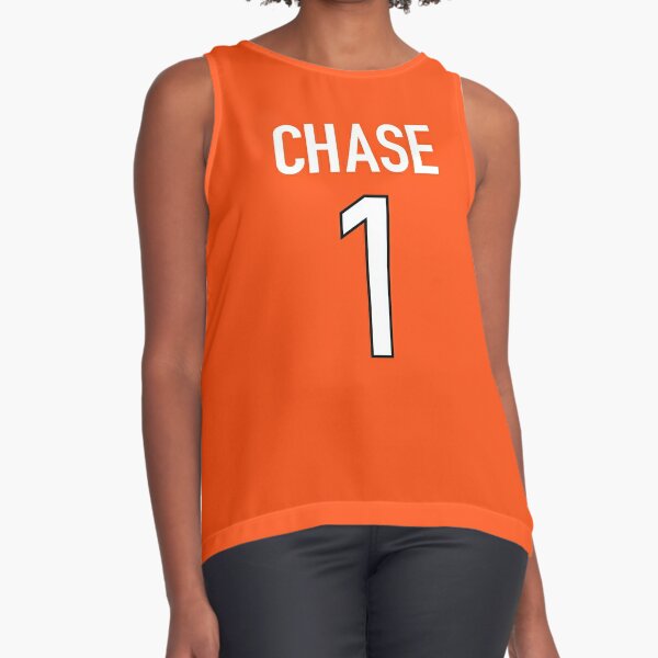 Ja'Marr Chase Orange Bengals Jersey - #1 Essential T-Shirt for Sale by  djstagge