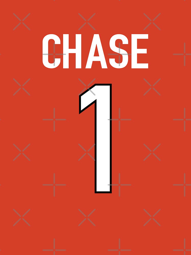 Ja'Marr Chase Cincinnati Bengals Youth Orange Name & Number Logo T-Shirt 