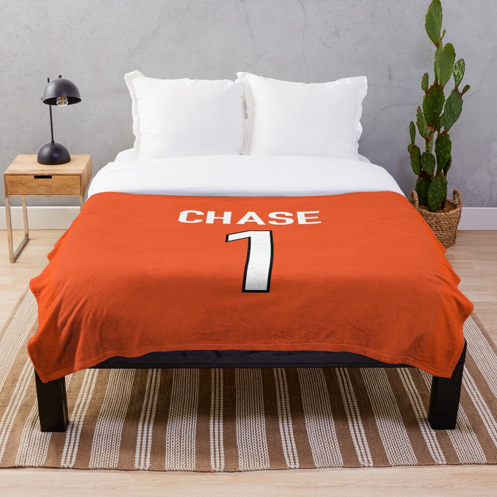 Ja'Marr Chase Orange Bengals Jersey - #1 Essential T-Shirt for Sale by  djstagge