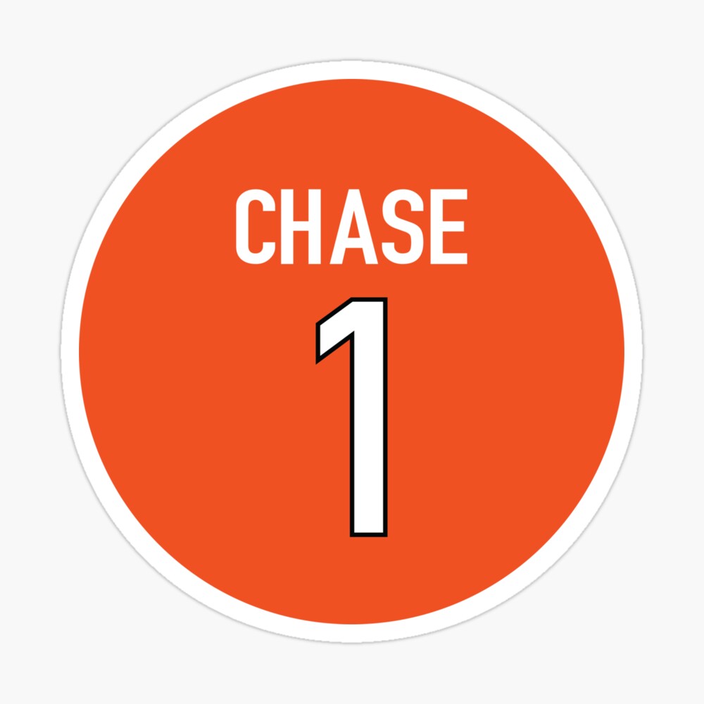 Ja'Marr Chase Orange Bengals Jersey - #1 Kids T-Shirt for Sale by