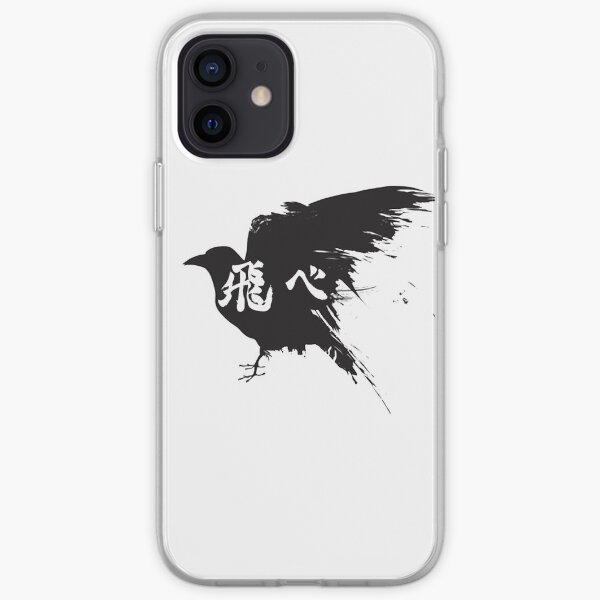 Haikyuu Crow Fly Coque souple iPhone