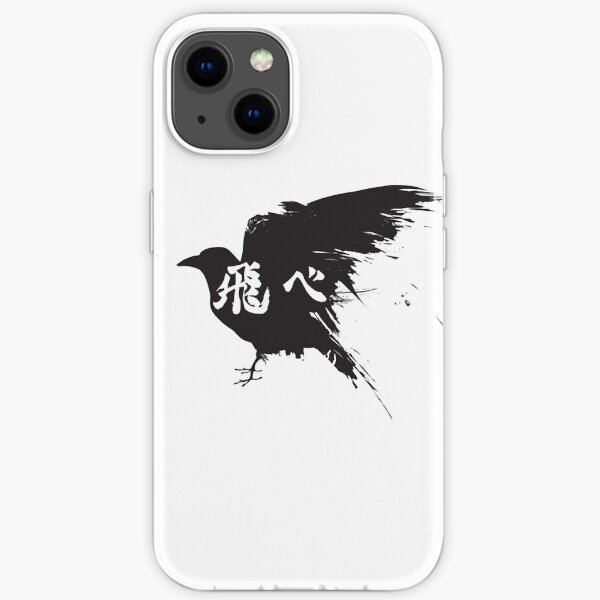 Haikyuu Crow Fly Coque souple iPhone