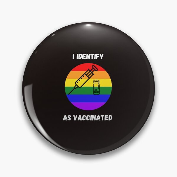 Item preview, i identify as vaccinated  designed and sold by MOHAREB ARMEL.